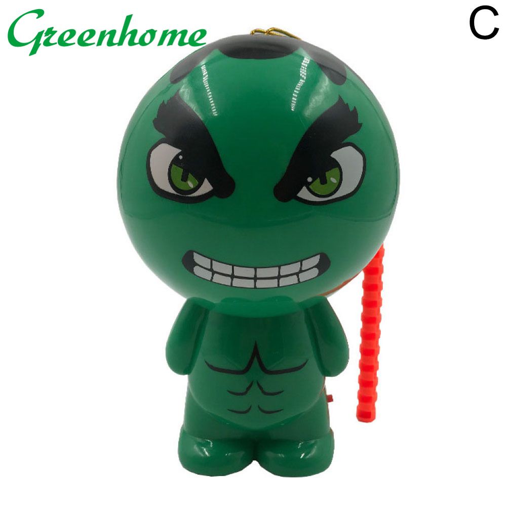 Greenhome Electric Cartoon Figure Doraemon Ultraman Lantern Light Music Player Kids Toy
