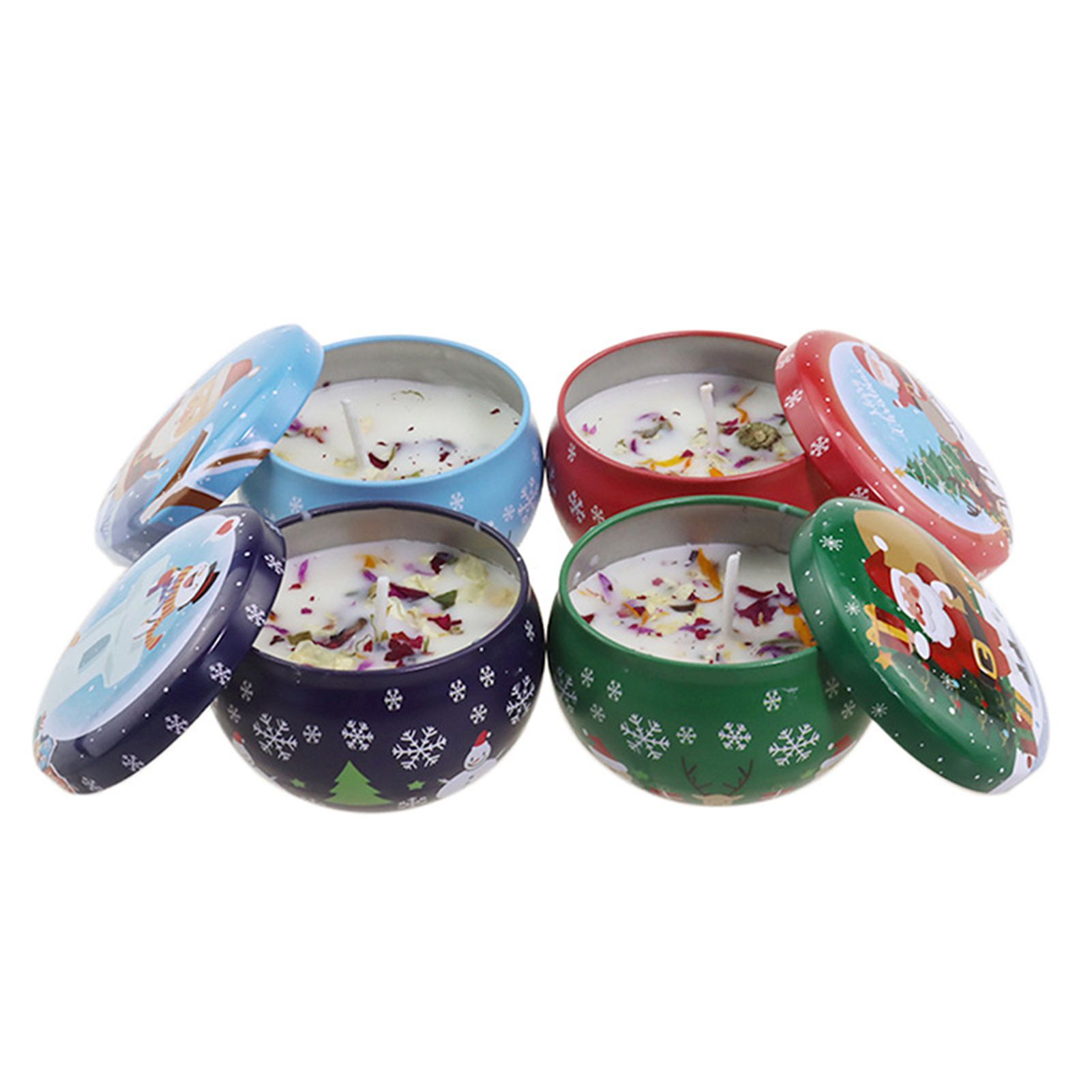Fragrance Candle Attractive Decorative Exquisite Xmas Fragrance Candle