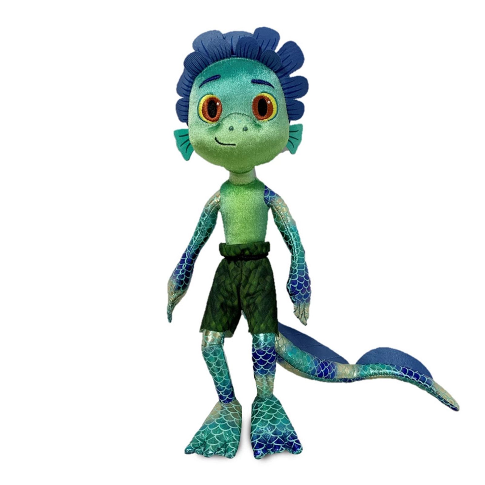 Plush Toy Comfortable Touch Vivid Cartoon Luca Alberto Sea Organisms Plush Toy for Children