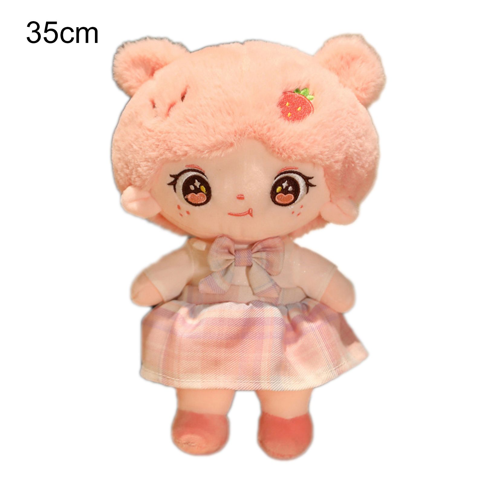 Girl Plush Model Toy Vivid Appearance Girl Stuffed Model Toy