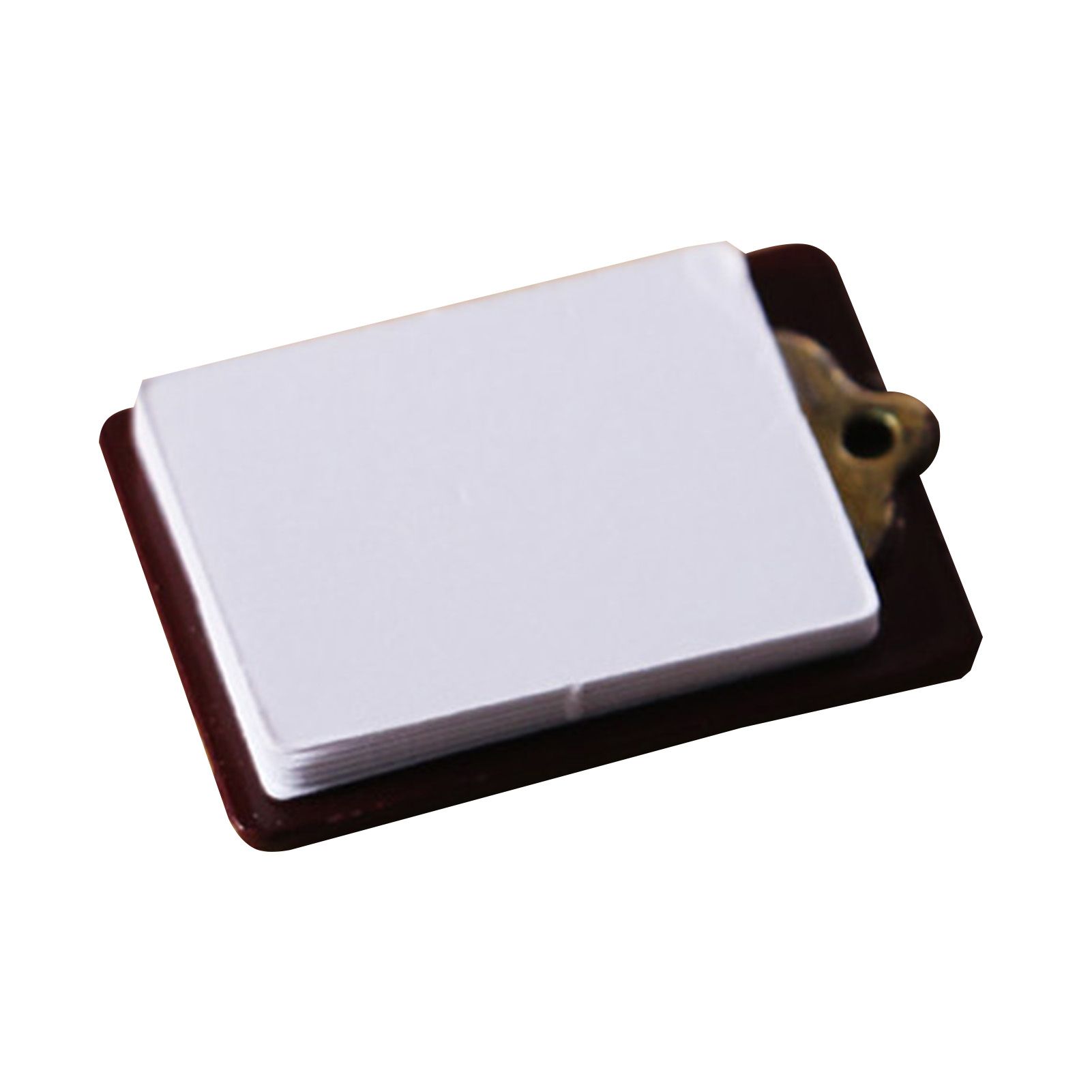 Mini Writing Board with Hanging Rope Anti-fade Compact Mini Paper Clipboard Toy for Home Decor