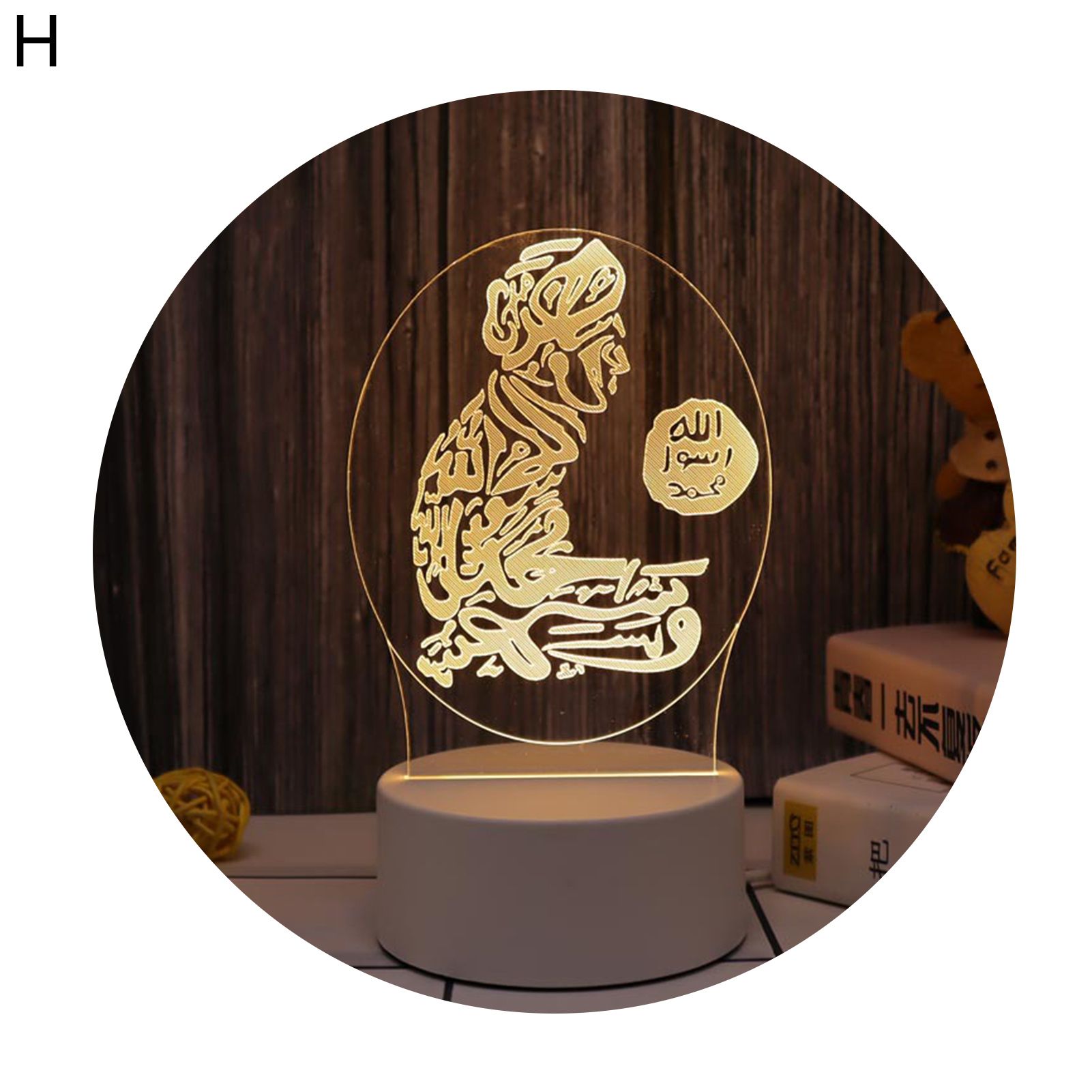 Lamp Ornament Anti-deformed Beautiful Freestanding Light Decor