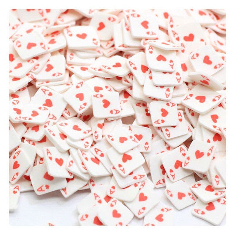 20g/bag DIY Card Toys Slice Filler Addition For Soft Clay Charms Slime DIY Nail Mobile Beauty Powder in Slime Supplies Sprinkles
