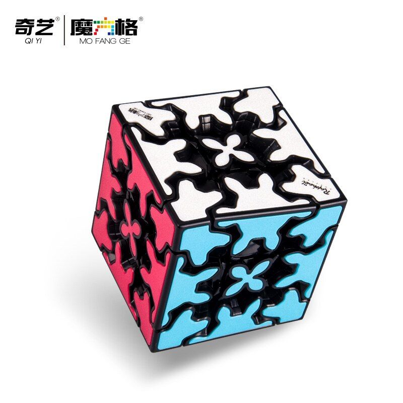 QiYi SpeedCube MoFeangGe Crazy Gear Cube Skew Gear Shit Super Ivy Cube Corner MasterMorphix 2x2 Stickerless Magic Puzzles