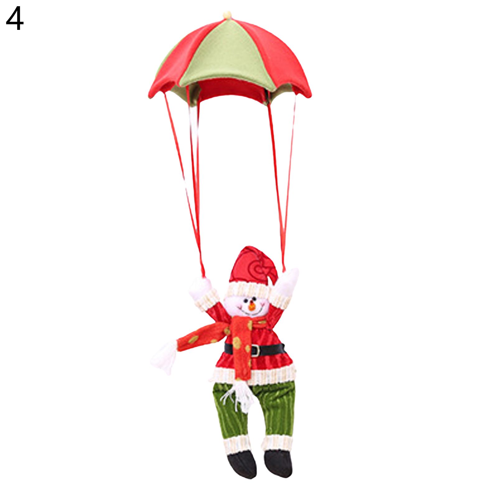 Xmas Hanging Decor Vibrant Color Lovely Santa Snowman Adornment