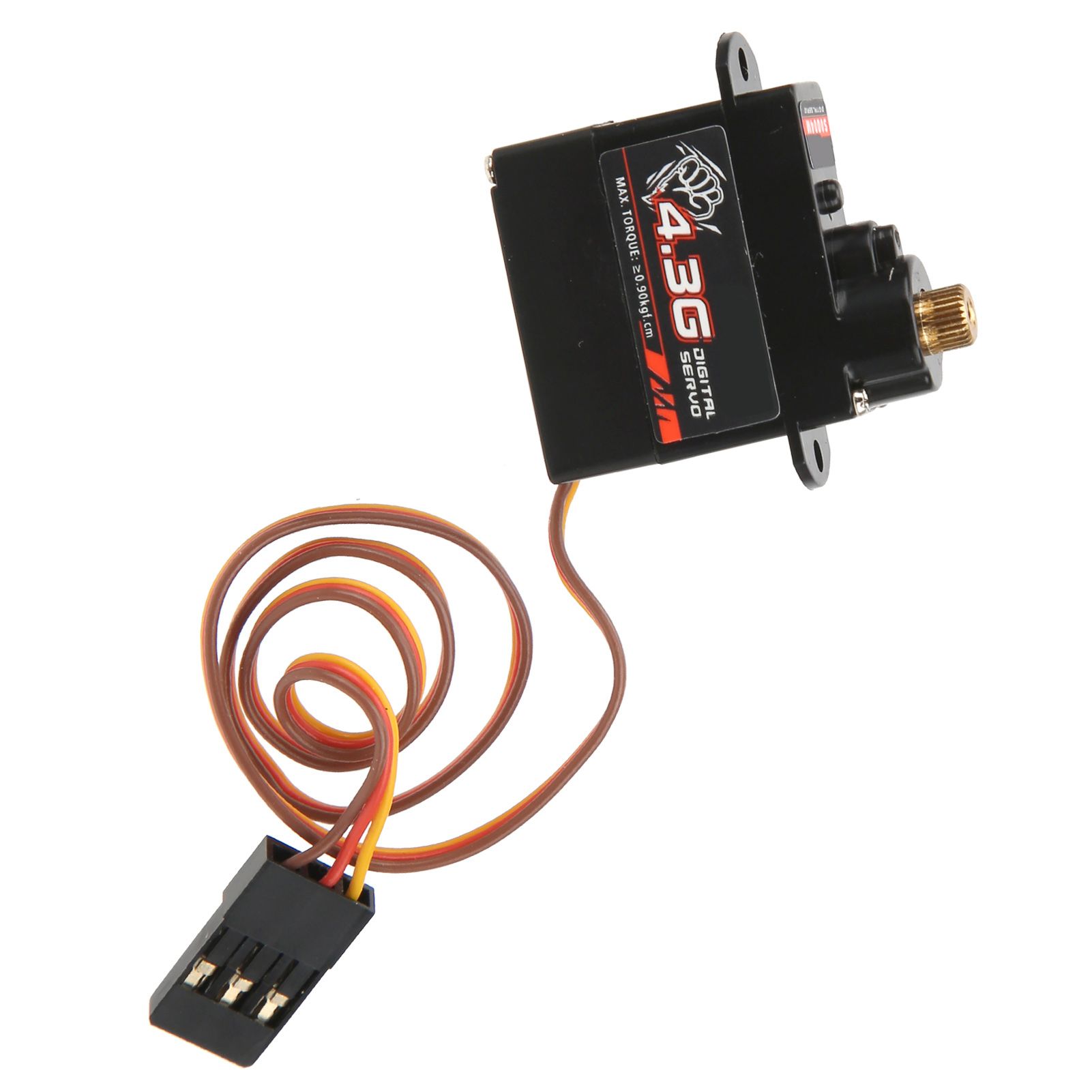Sala Meng RC Digital Servo Set 4.3G Metal Gear Coreless Motor for 1/24 Car Airplane Fixed‑Wing Helicopters