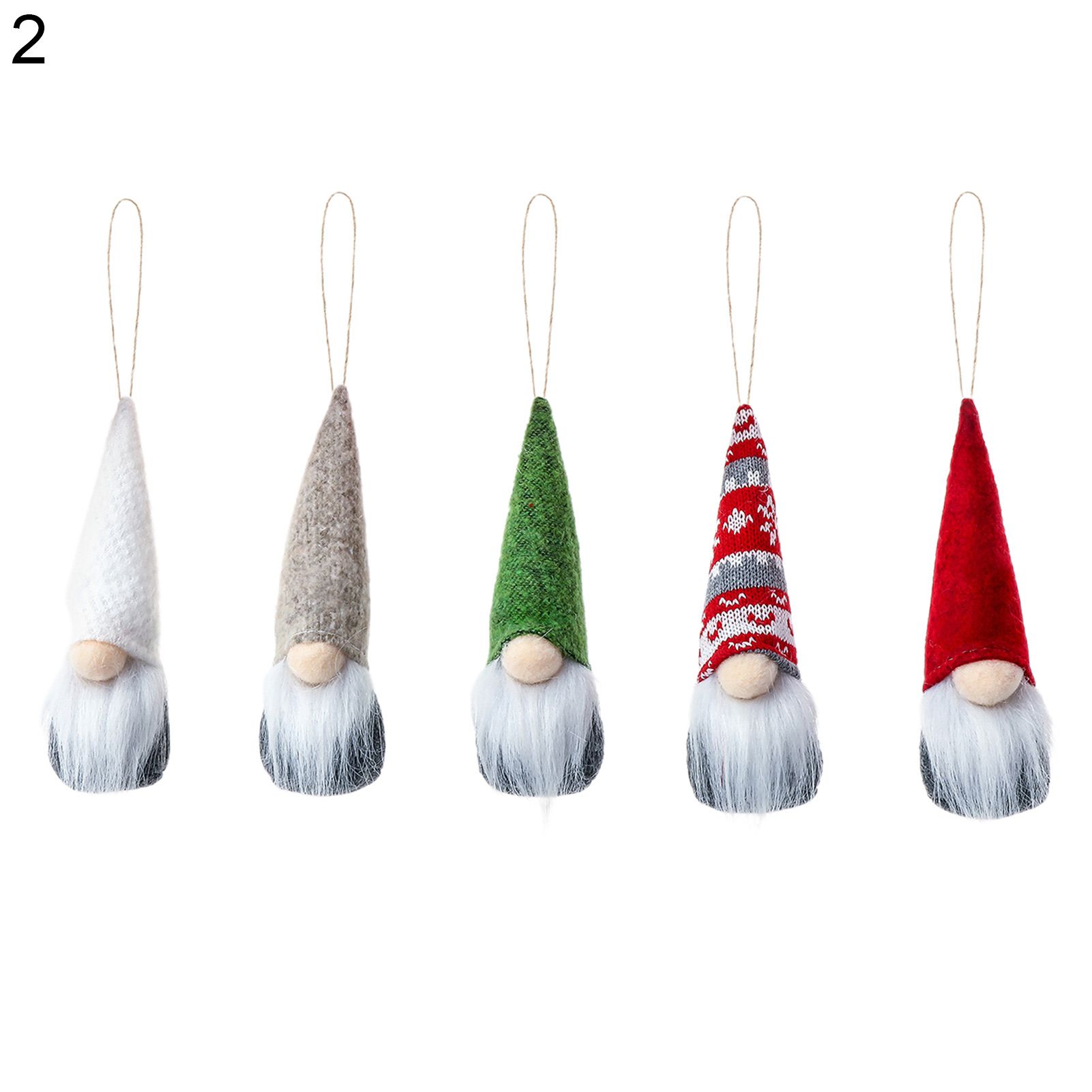 Dwarf Ornament Eye-catching Christmas Swedish Tomte Gnome Doll Decor