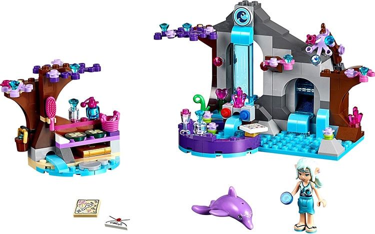 BELA 10410 Girl Naida Secret Spa Fairy Elves Building Blocks Toys Compatible Lepinblocks Set Friends 41072 for girls best gift