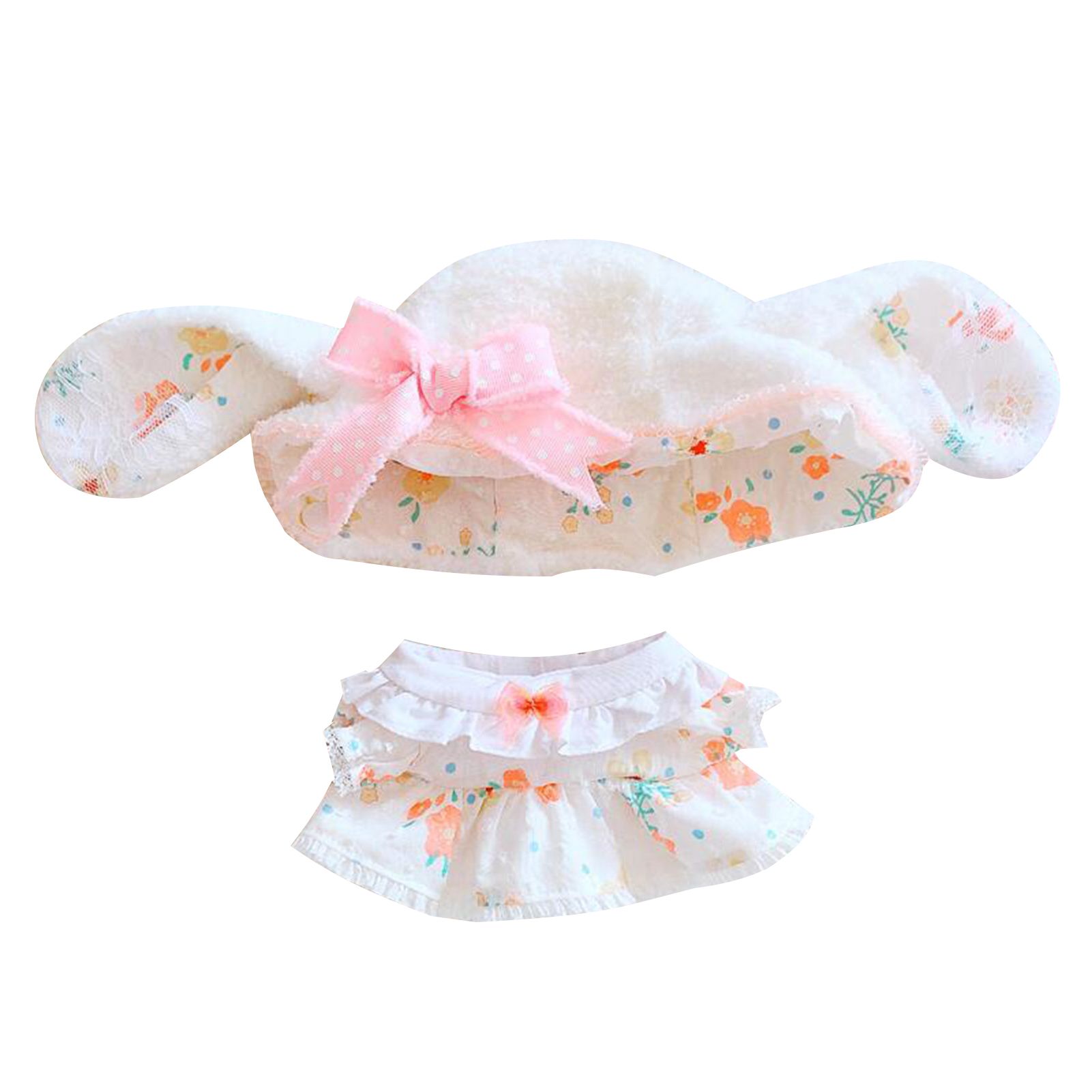 Childrenworld Doll Dress Fadeless Doll Hat Skirt Set