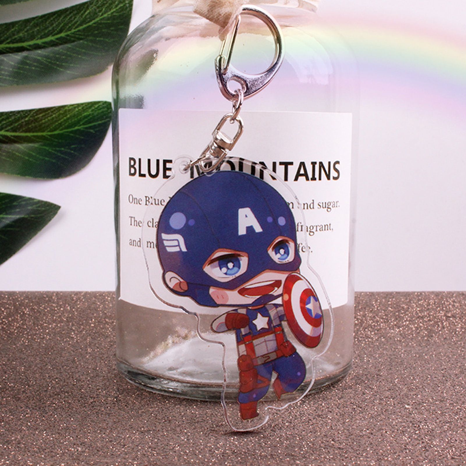 Keychain Exquisite Craftsmanship Iron Man Figures Avengers Keychain