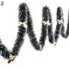 Christ Green Plastic Bowknots Balls Garland Ornaments X Party Decor