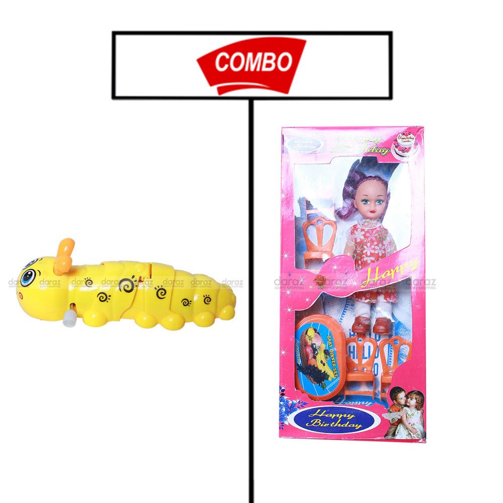 INSECT TOY & DOLL COMBO PACK