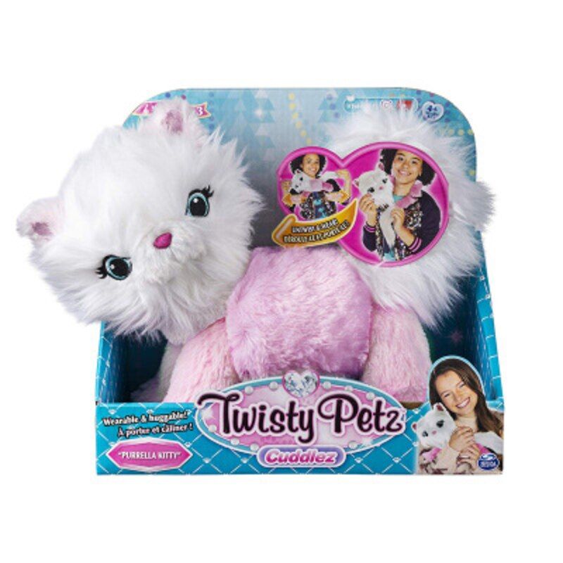 hot selling Twisty Petz Cuddlez Variety plush pet toy bib deformation unicorn scarf doll cat plush toys dog children