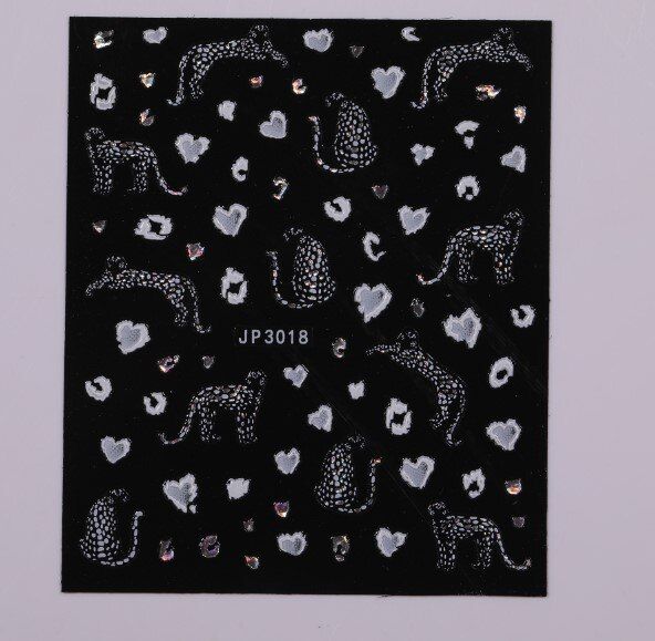 1 pc Nail Art 3D Nail Sticker Decoration Floral Series Nail Decals Beautiful DIY Transfer Sticker Sliders For Manicures Nail Art