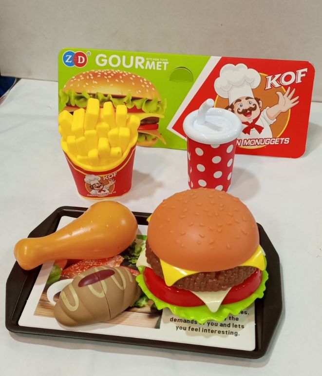 Plastic  Fruit Set - Multi-color