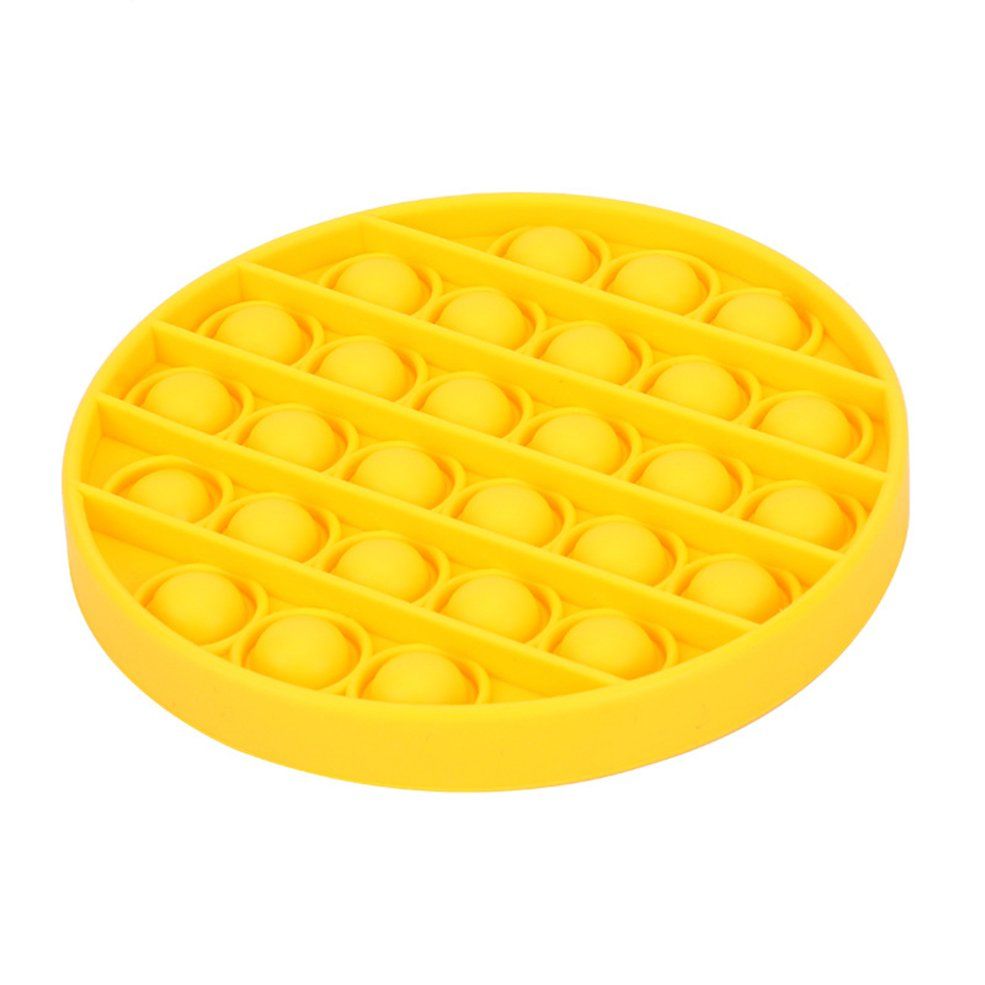 Novelty Funny Push Bubble Fidget Sensory Toy Silica   Stress Reliever Toy