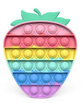 Rat Killer Pioneer Macaron Rainbow Silicone Toy Ice Cream Pineapple Ice Cream Planet Finger Bubble Music