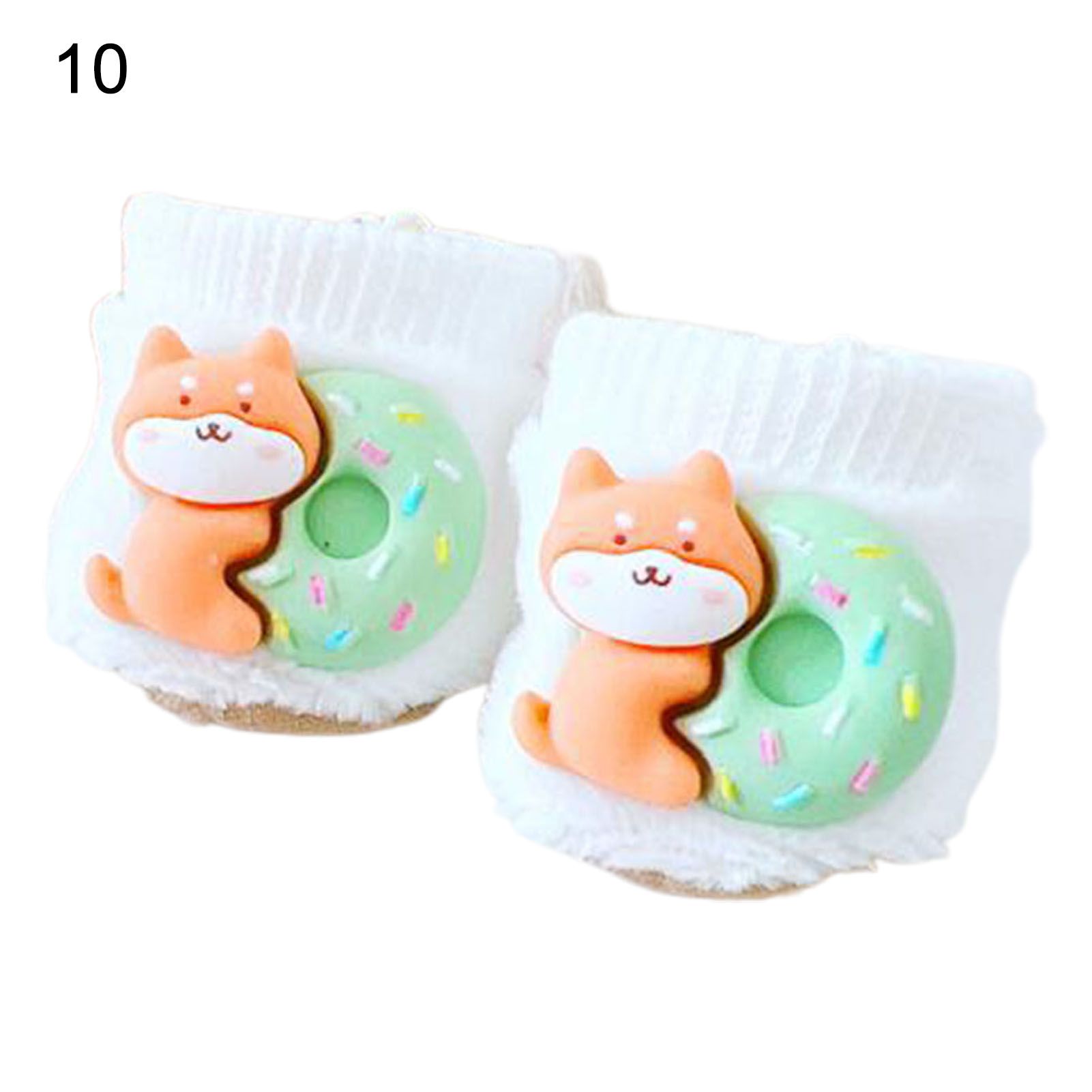 Doll Chain Bag Exquisite Doll Brown Bear Biscuit Convex Shoes