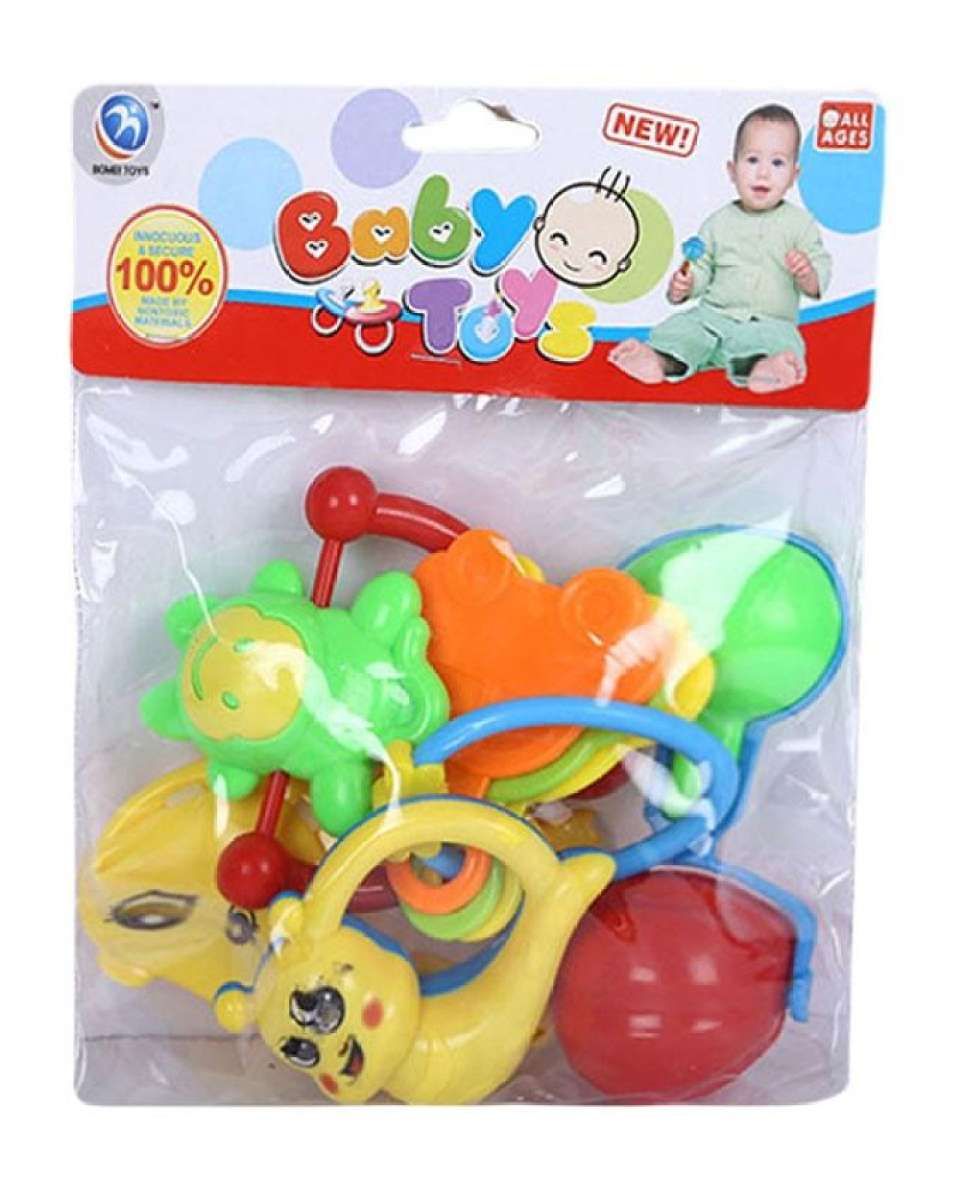 Plastic Baby Toy Set - Multi Color