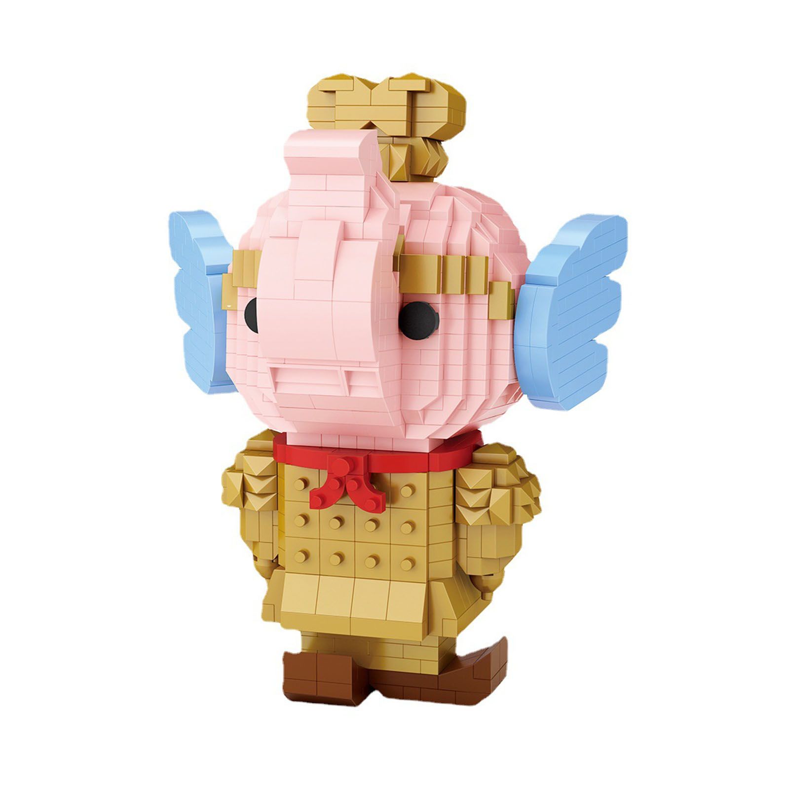 Building Blocks Chinese Traditional Style Intellectual Development Environmentally Friendly Cartoon Peking Opera Panda Particle Building Bricks Birthday Gift
