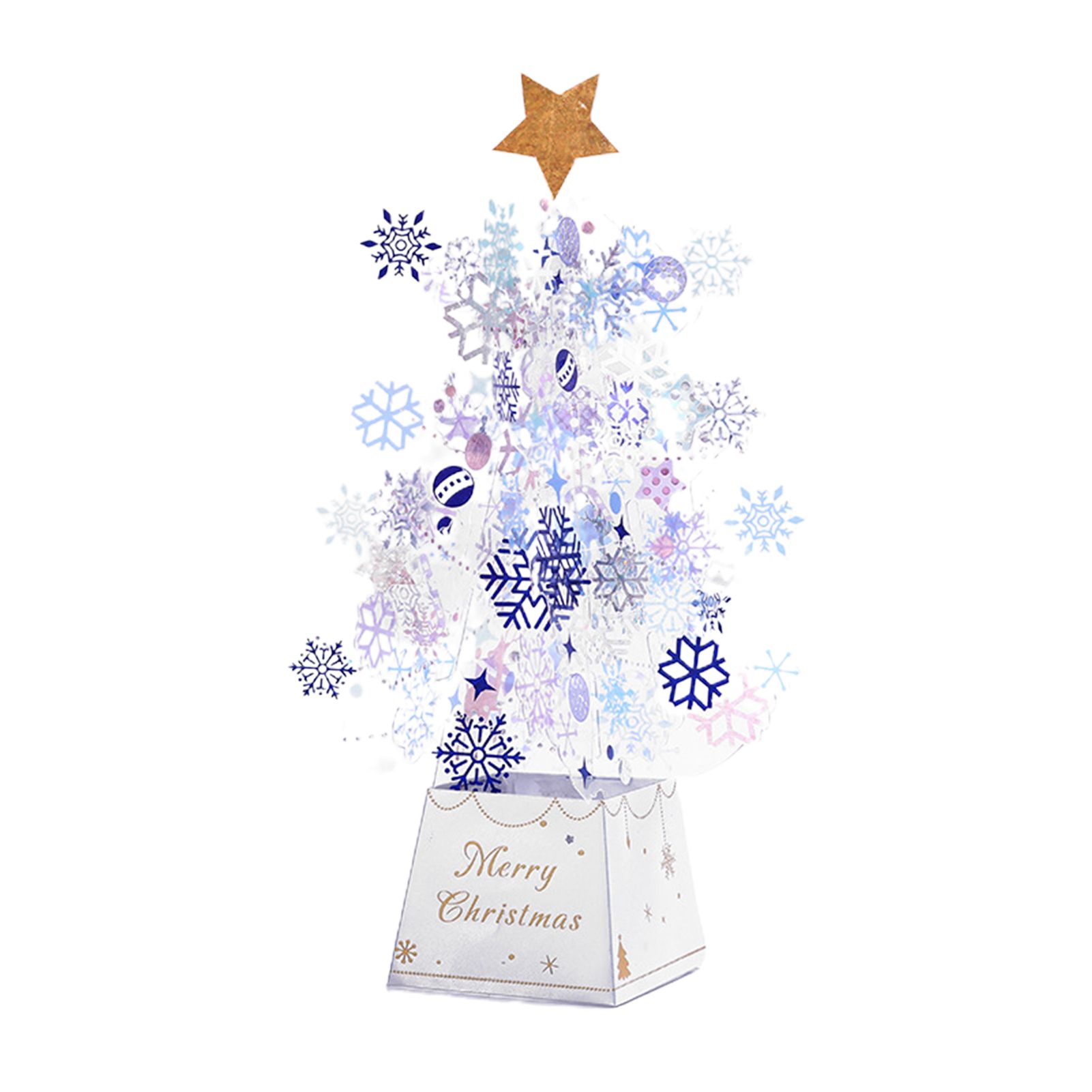Christmas Card Stars Pattern Upscale Unique Christmas Card