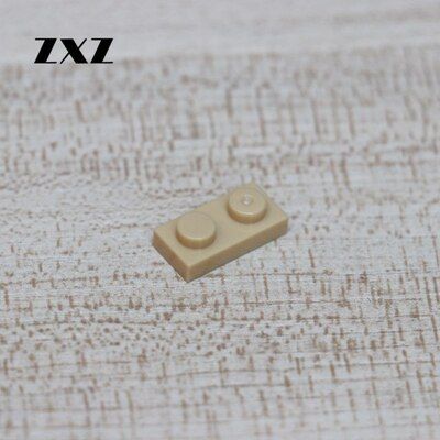 200 Pieces MOC Plate 1 x 2 Short Piece DIY Creative Enlighten Basics Building Blocks Figure Bricks Plate 3023
