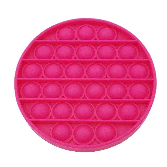 Push Bubble Sensory Fidget Toys Hot   Stress Relief Tabletop Anti-stress Pops It Soft Squeeze Decompression Toys