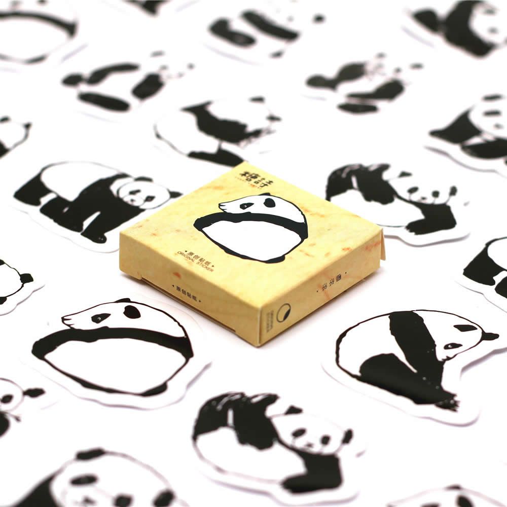 40 PCS Animal Family Friends Sticker Animal Decals Stickers Gifts for Children to Laptop Suitcase Guitar Fridge Bicycle Car