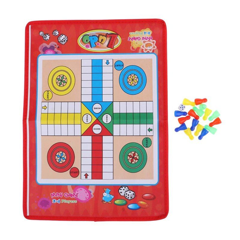 Kids Classic Flying Chess Game Ludo Chess Game Family Party Children Fun Board Game Toys Educational Toys For Children Fun Gifts