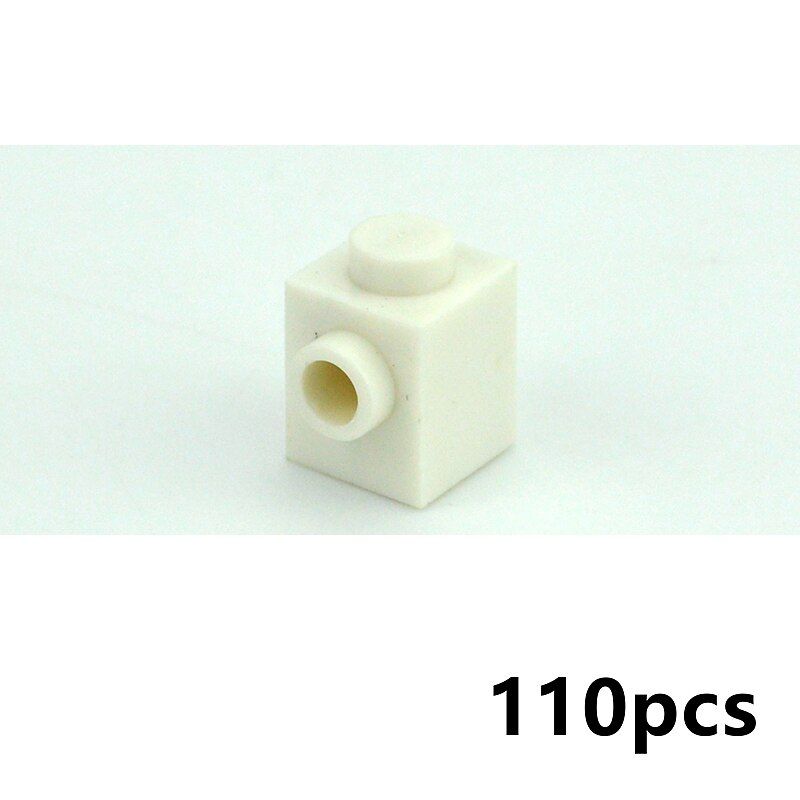 Assemble Particles 110pcs 87087 1x1 Building Blocks DIY Bricks MOC Parts Educational Creator high-tech Toys Compatible All brand