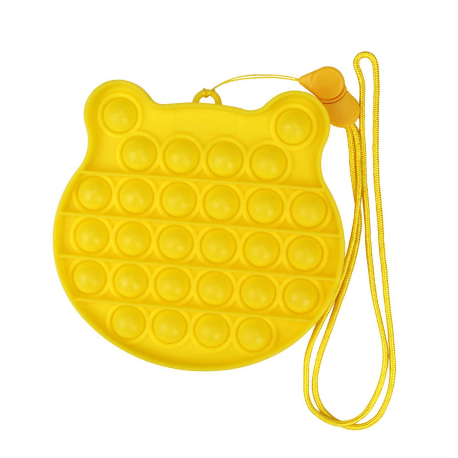 Push Popit Bubble Sensory Toy Figet Toys Keychain Autism Squishyes Stress Reliever Toys Kid Funny Anti-Stress Fidget Toys