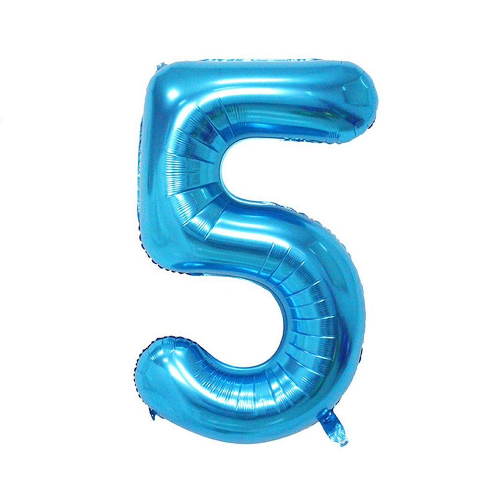 Wedding Decoration Large Digital Aluminum Balloon 40 Inch Large Foil Balloon