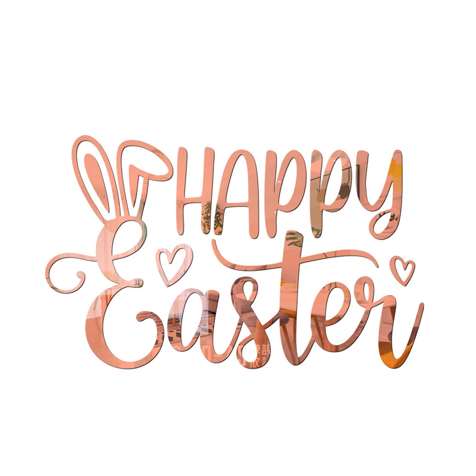 Easter Wall Decal Good Craftmanship Happy Easter Letter Wall Decal Decoration