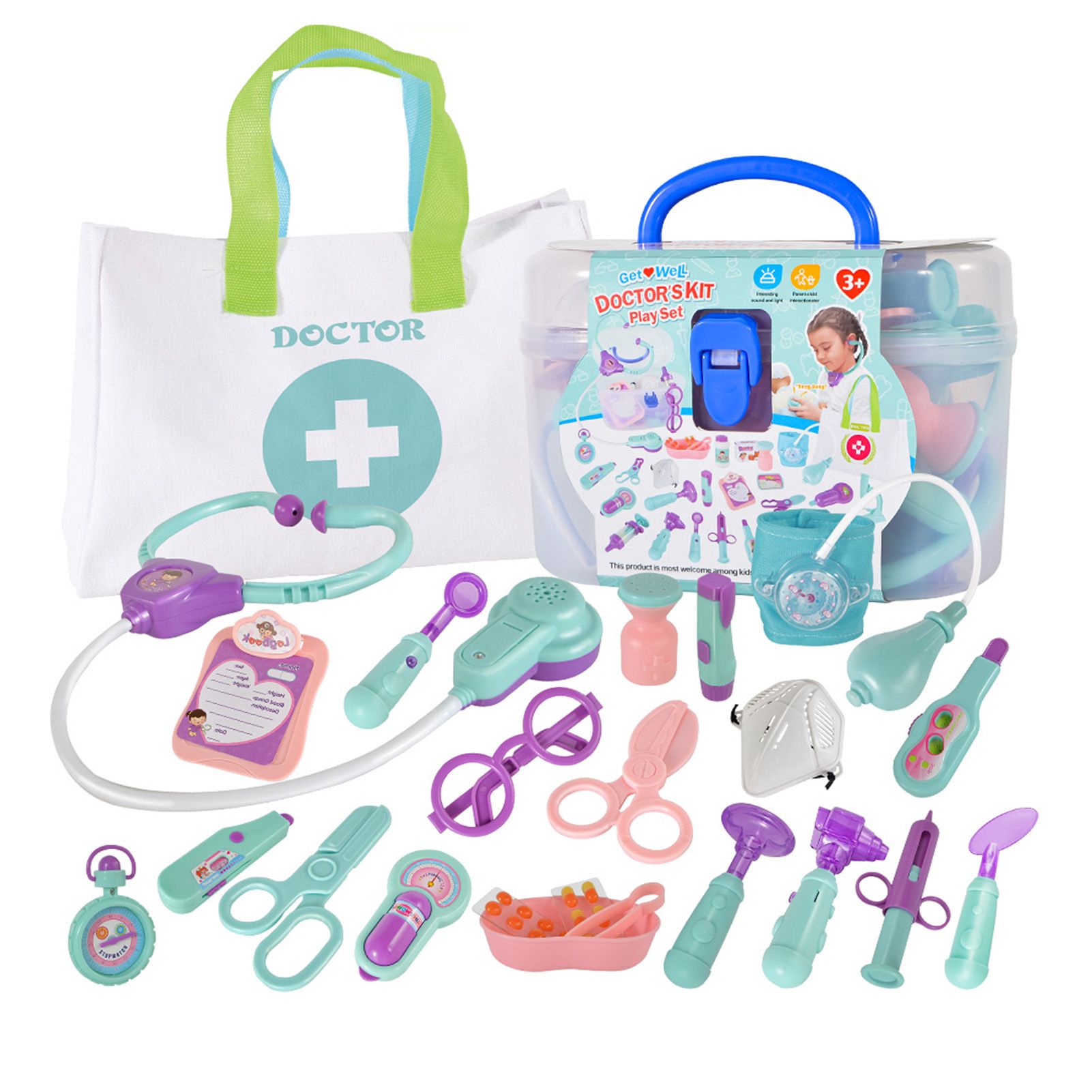 Pretend Play Toy Prtical Ability Kids Pretend Play Doctor Kit