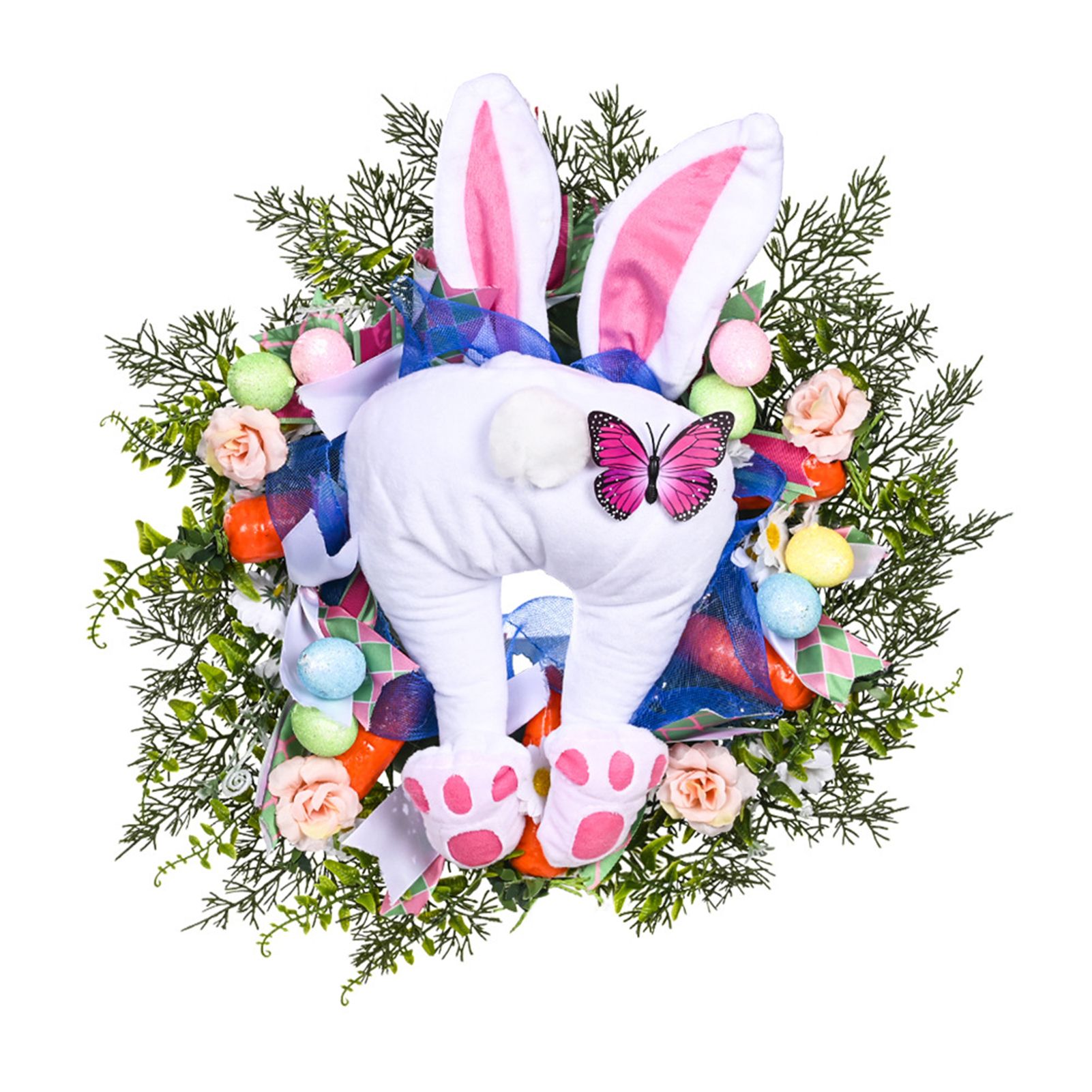 Garland Decor Durable Exquisite Rabbit Decor Wreath Decor