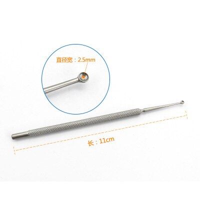 Instruments Spatula tarsus Gland Curettage Double Head Stainless Steel Scraping Teeth Titanium Alloy Tools