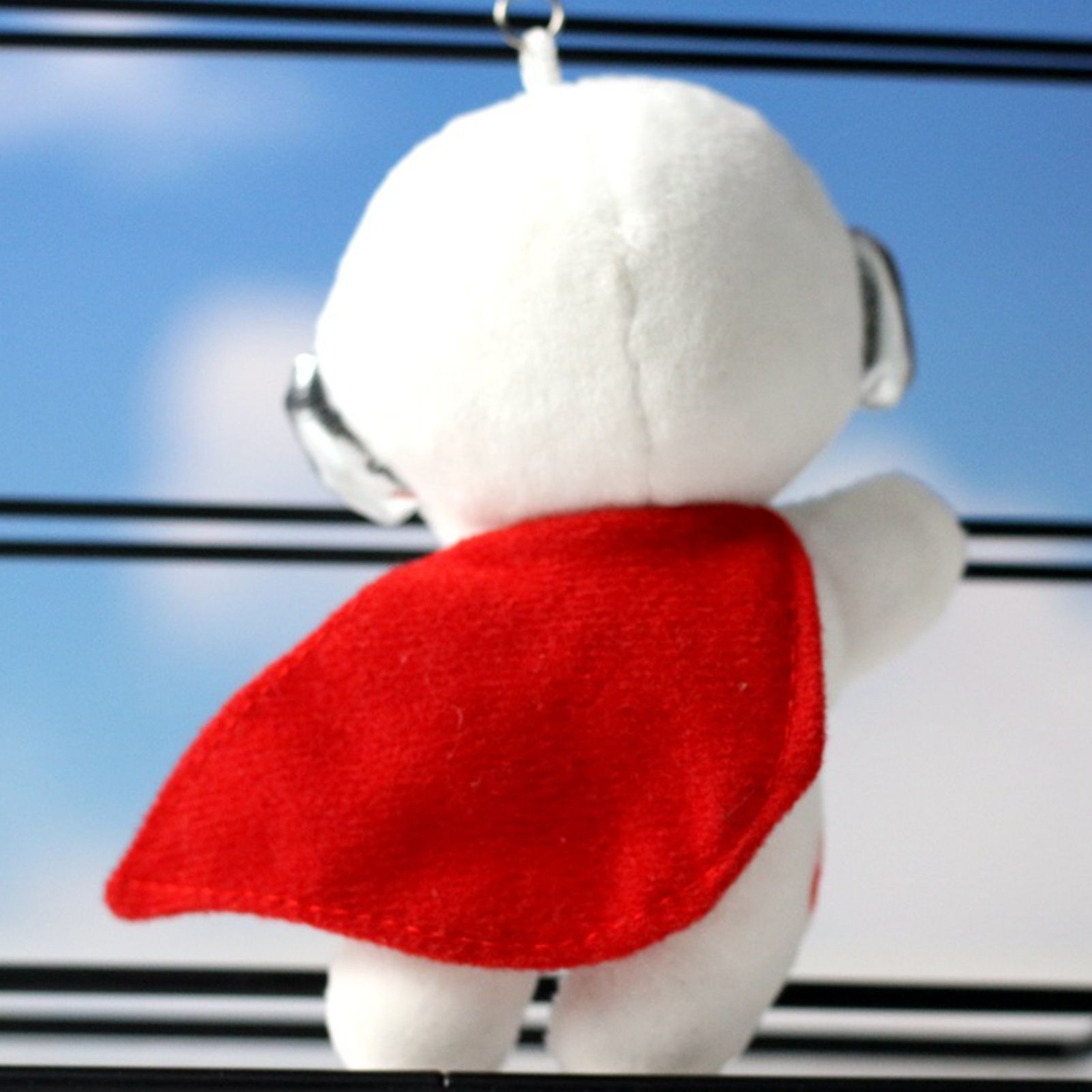 Greenhome Plush Keychain Decorative Cartoon Skin-friendly Cute Space Supermen Astronaut Plush Pendant for Decoration