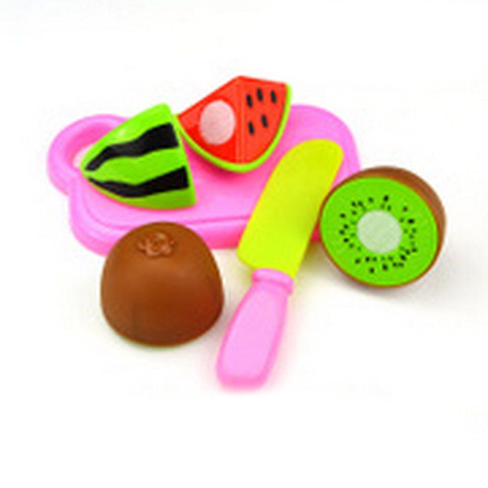 MA Children Toy Fruit Cutting Set Role Play Pretend Reusable Fruit Vegetable Food