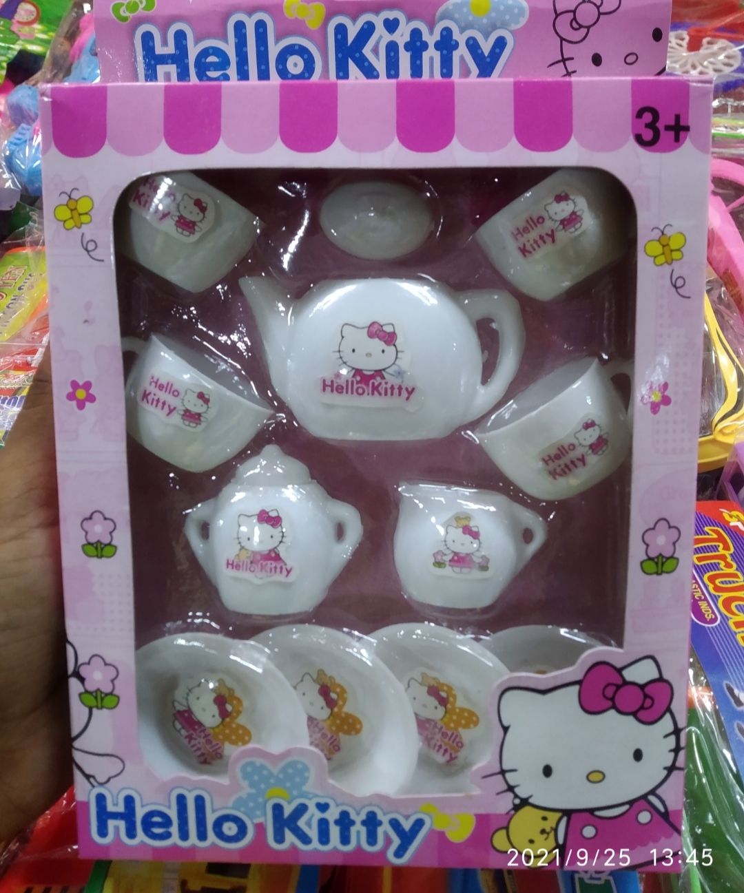 Hellow kitty coffe toy set for kids