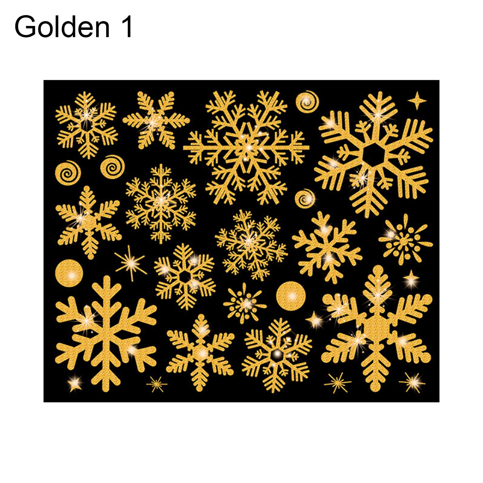 Windows Stickers Falling Resistance Firmly Attach Christmas Static Stickers
