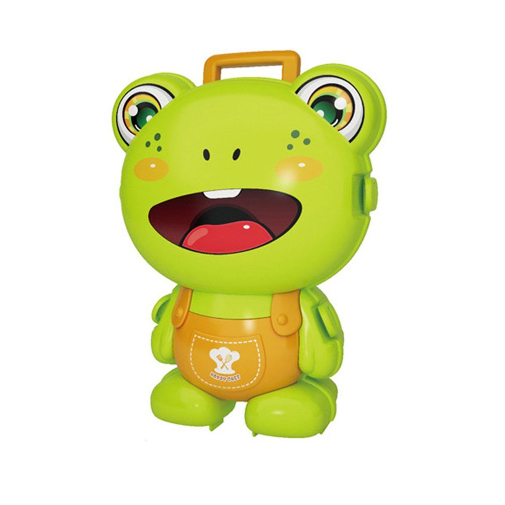 Play House Toys Early Childhood Education Small Cartoon Backpack Portable Box