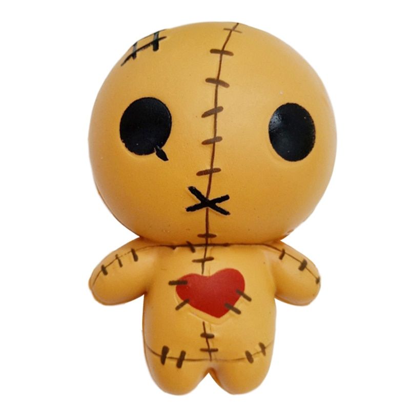 Cute Simulation Ghost Doll Squishy Slow Rising PU Smooth Soft Squeeze Toy Stress Relief Creative Fun Toy for Kid Gift 7*11
