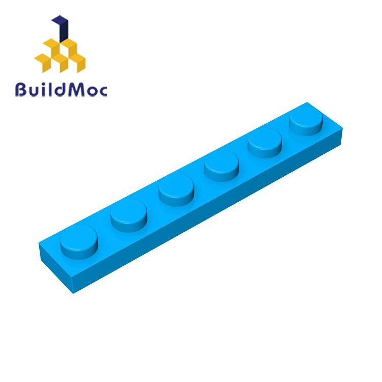 MOC Compatible Assembles Particles Plate 3666 1x6 for Building Blocks DIY Educational High-Tech Spare Toys