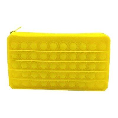 2IN1 Big Popete Pencil Case Bag Pops Fidget Toys Push Bubble Children Antistress Squeeze Toy Kit Pop Calculator Figet Toys Child