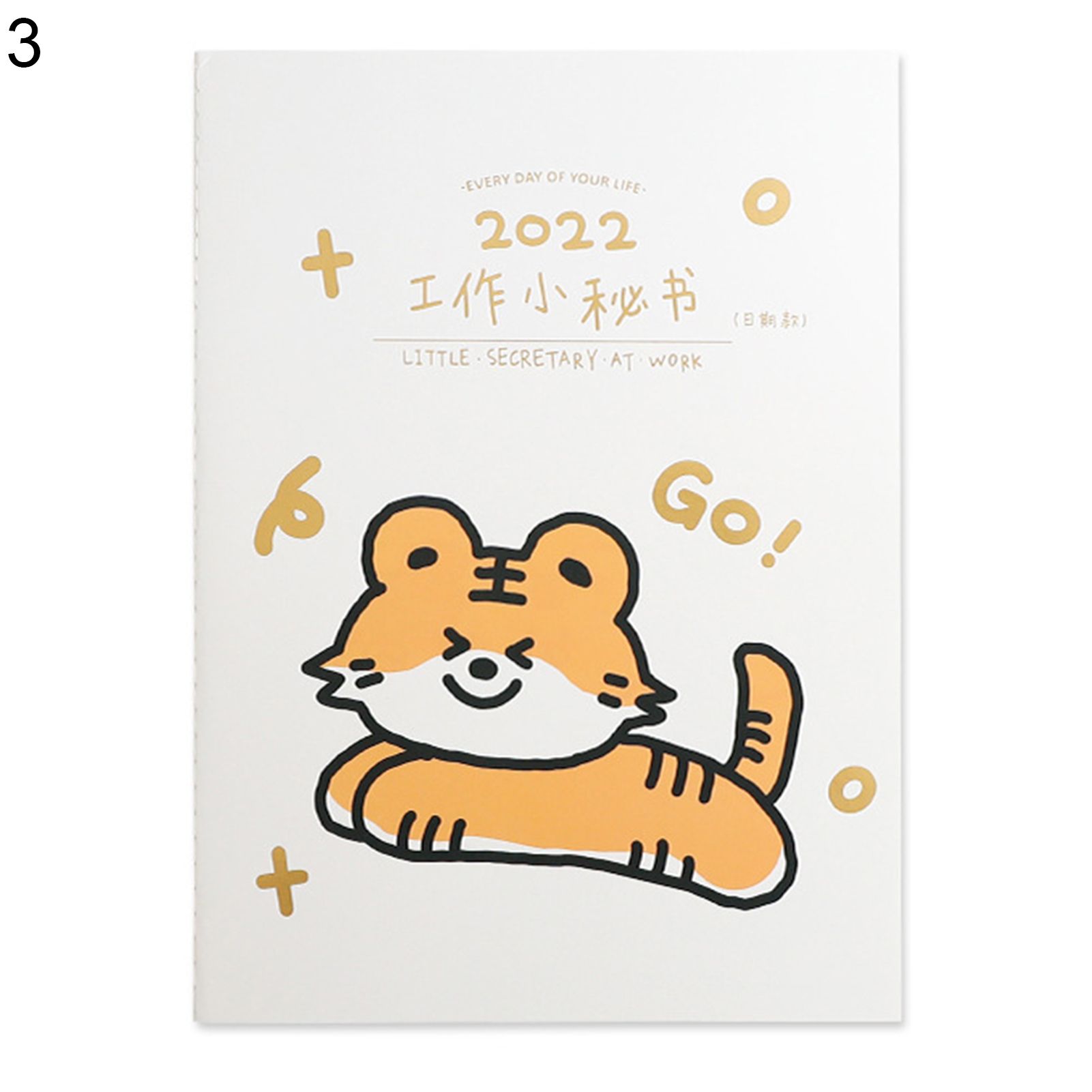book Rich Content Binding Undated 2022 Calendar Daily Planner