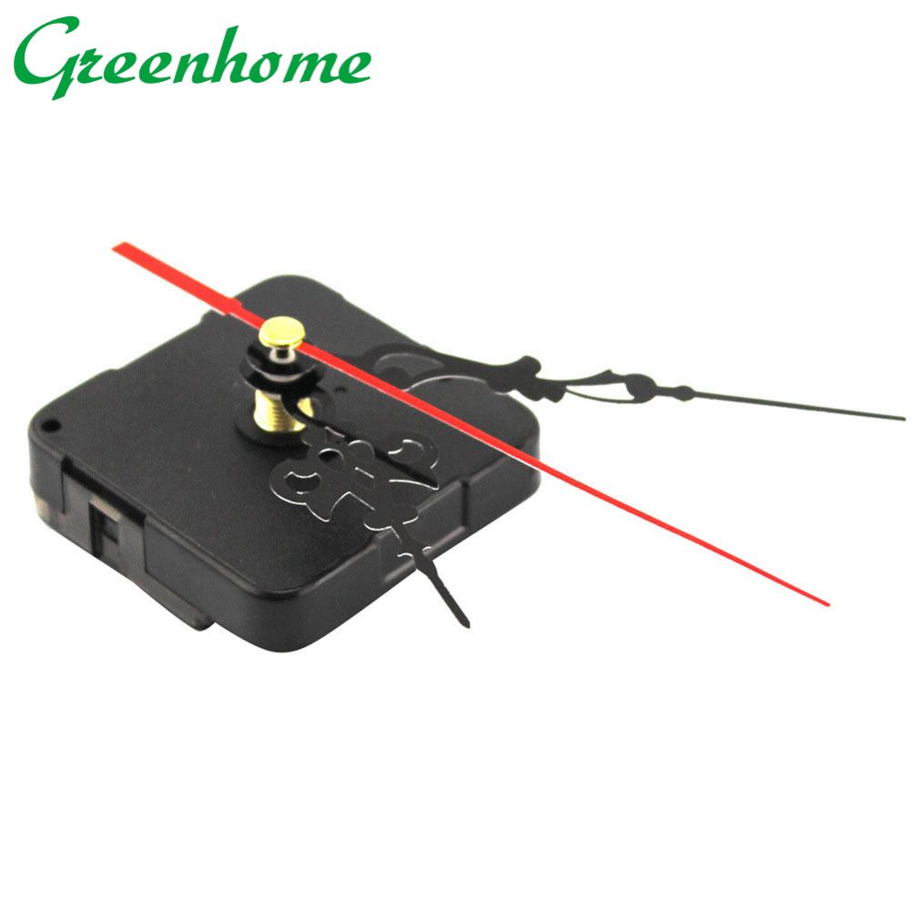 Greenhome Replacement Plastic Quartz Watch Clock Movement Mechanism DIY Repair Tool Kit