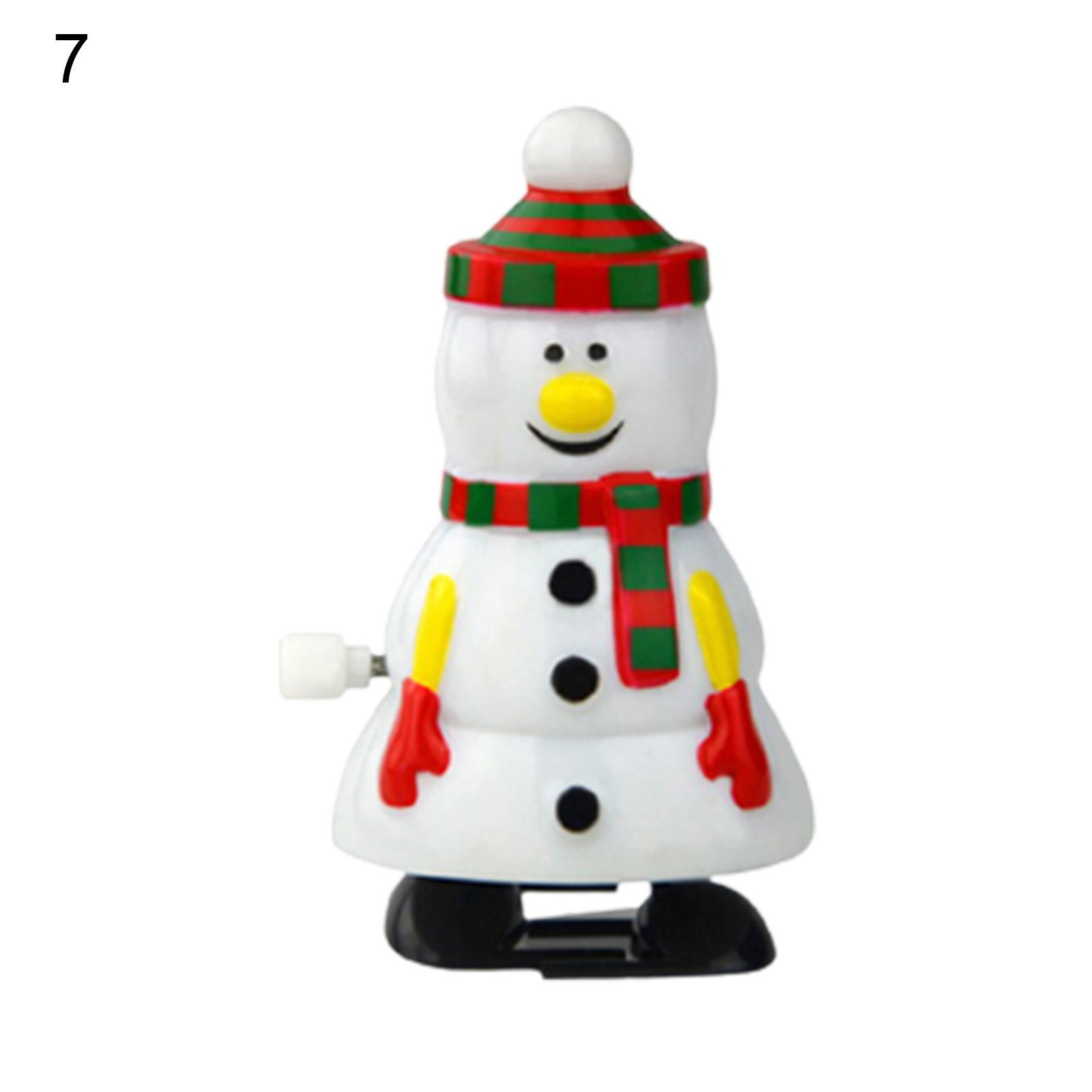 Santa Toy Decor Widely Applied Wind-Up Toys Christmas Decor