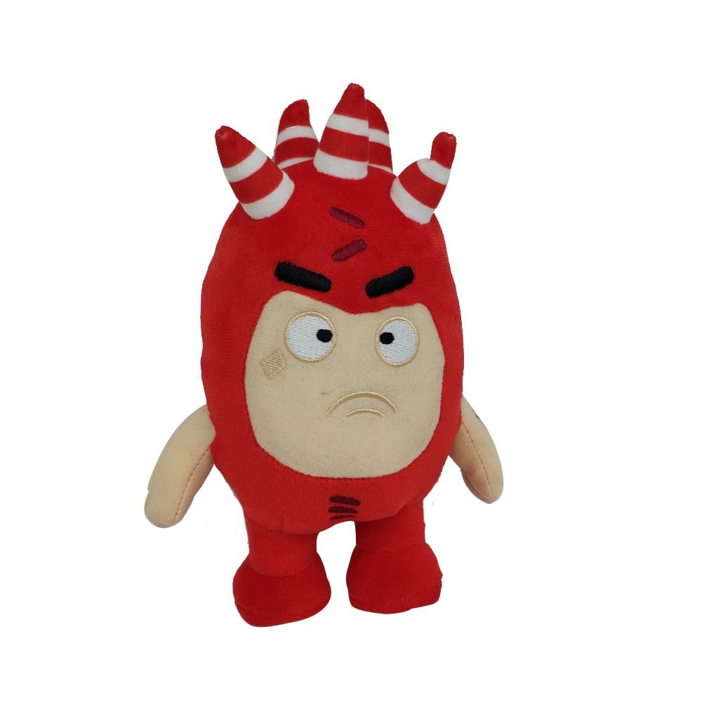 15-18CM 7 Style Oddbods Plush Toy Oddbods Monster Stuffed Dolls Treasure Of Soldiers Monster Doll Buuble Pogo Zee Birthday Gifts