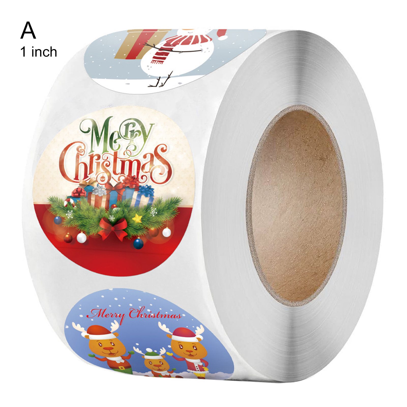 Labels Sticker Convenient Printed Christmas Gifts Labels Sticker