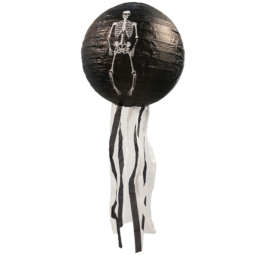 Halloween Decoration Horror Skull Head Spider Pumpkin DIY Paper Hanging Lantern